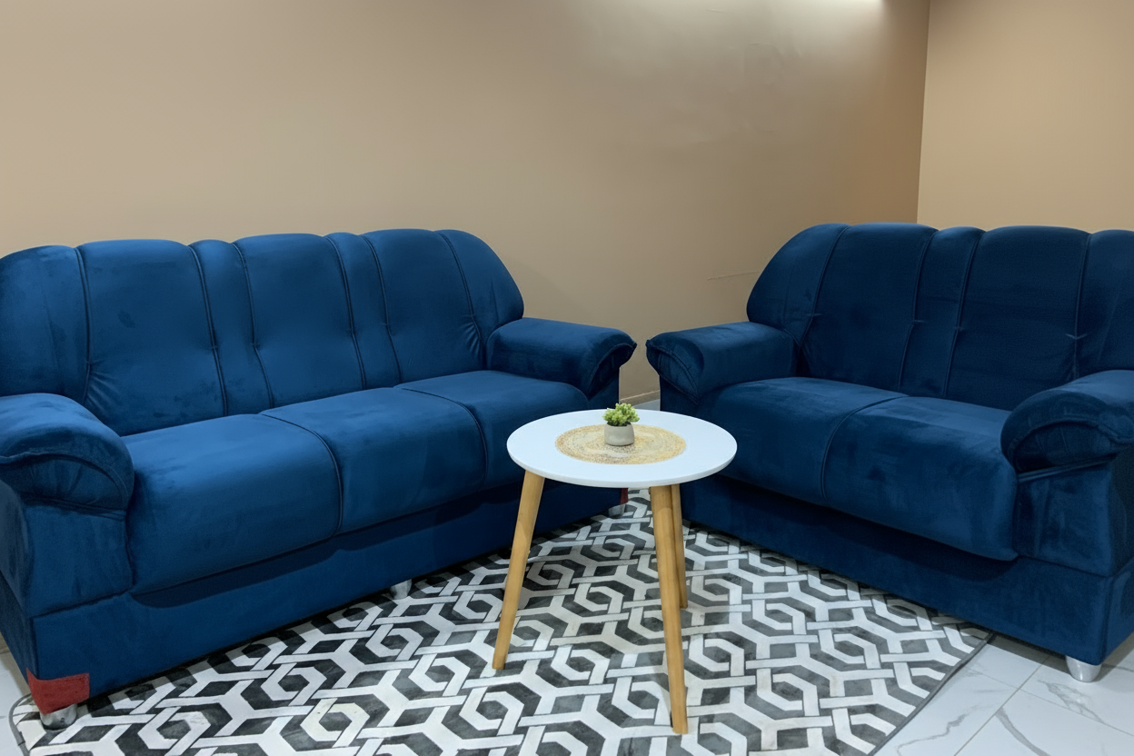 CONJUNTO DE SOFÁS 2 E 3 LUGARES